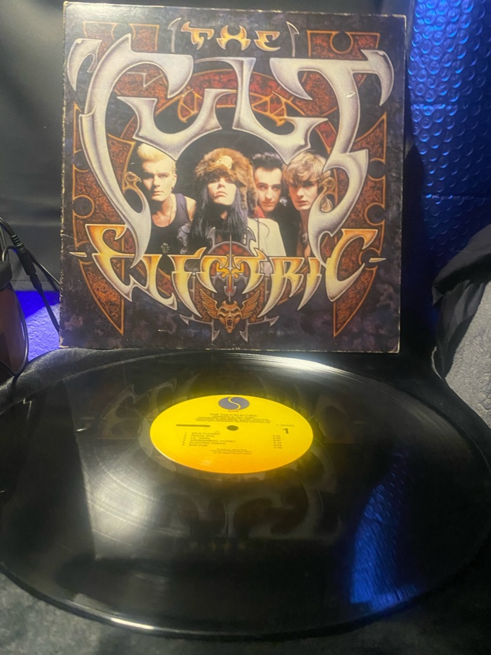 The Cult "Electric" Vinyl Record -Classic original vinyl